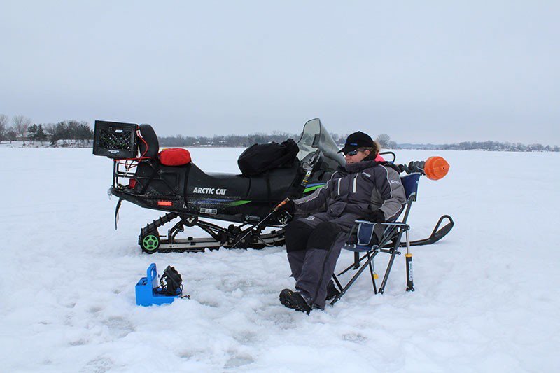 Ice fishing gambling game in United Kigdom